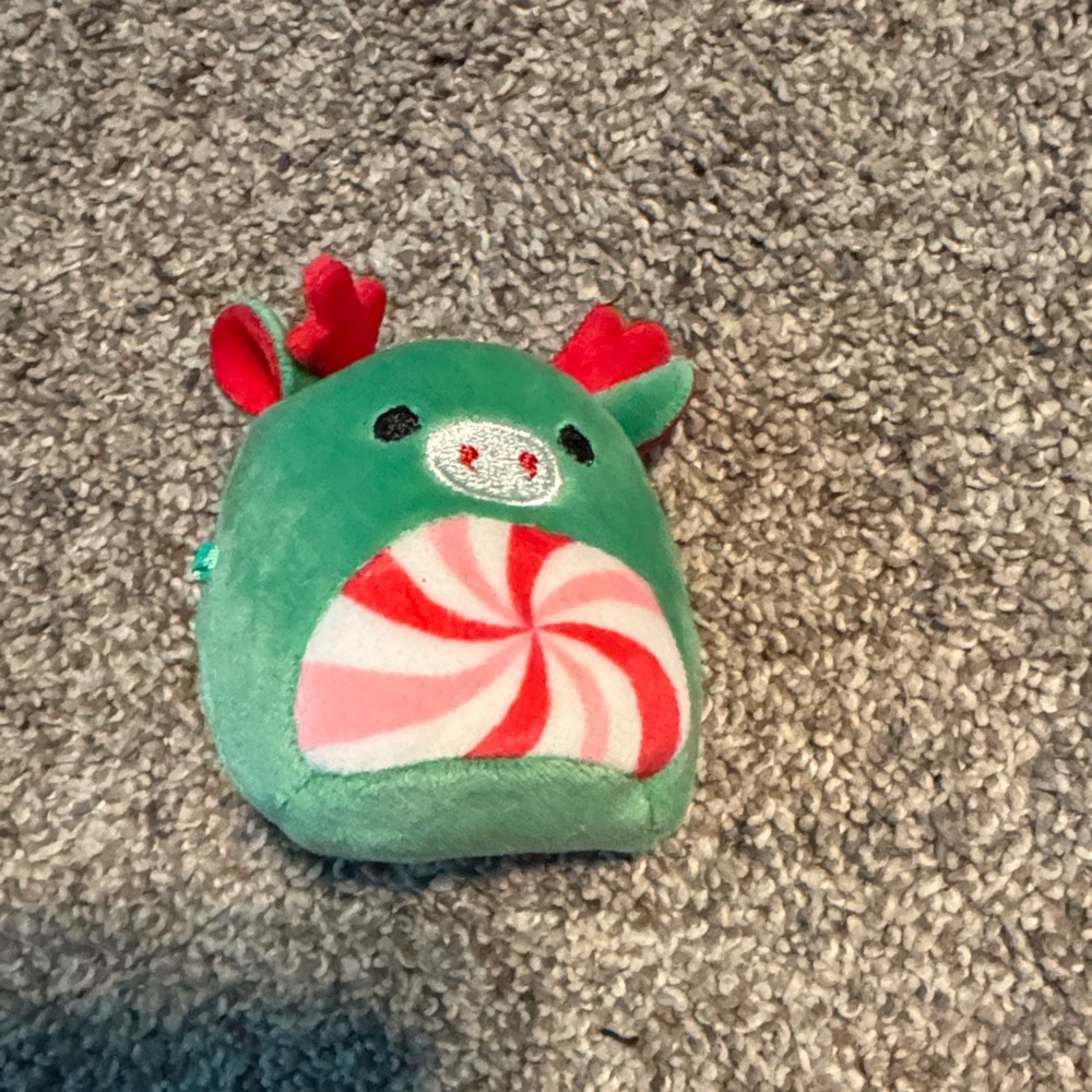 Squishmallows Green and Red Stuffed Animal